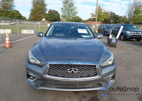 2019 Infiniti Q50 3.0T Luxe from USA, damaged, VIN JN1EV7AP3KM512166
